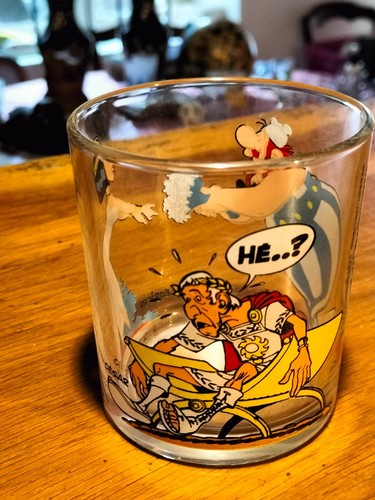 Verre nutella 1995 asterix - nutella,