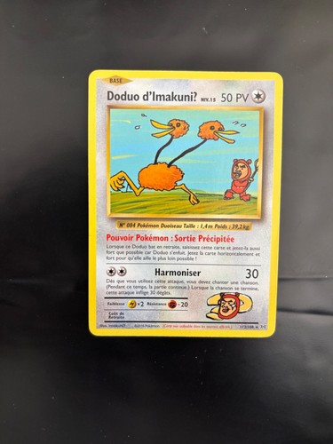 Carte pokemon doduo - carte,