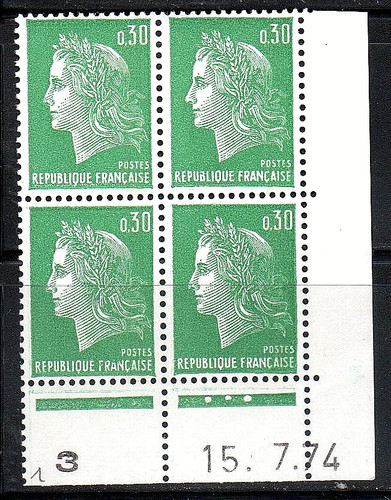 Timbre 1611 neuf coin - 1611, xx