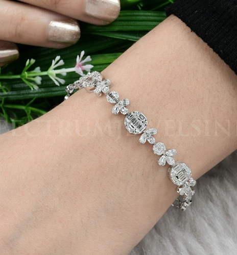 18k blanc naturel diamant - 18k, or