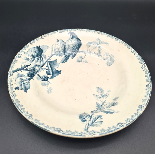 Assiette creuse ancienne - creuse,