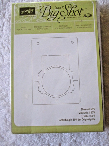 Stampin big shot label - stampin',