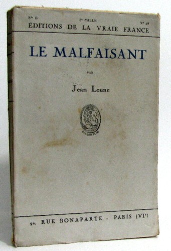 Malfaisant leune jean - malfaisant, |