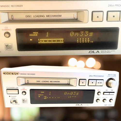 Onkyo 105x minidisc - onkyo,