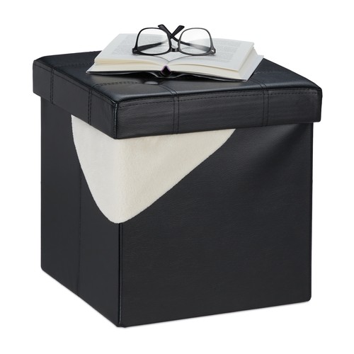 Pouf rangement tabouret - pouf,