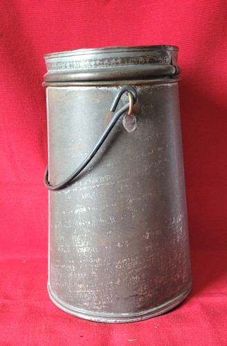 Ancien pot lait bidon - lait, 4l