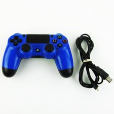 Contrôleur PS4 DualShock / Gamepad En Bleu / Wave Blue +