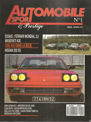 Automobile sport prestige 1 - &,