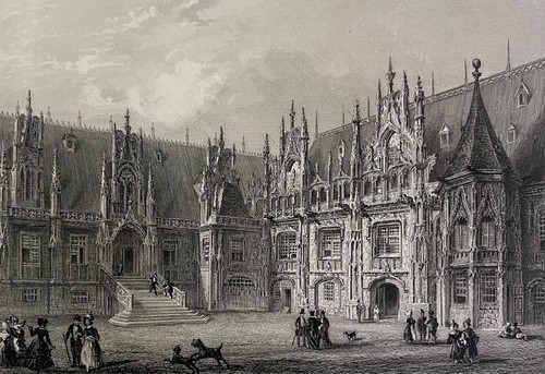 Rouen palais justice - palais, de