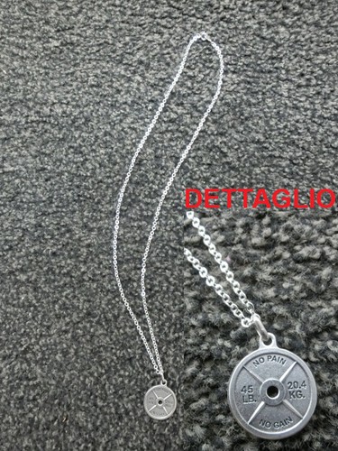Pendentif collier poids disque - collier,
