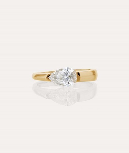 Moissanite fiançailles - moissanite,