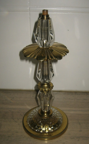 Ancien pied lampe - pied,