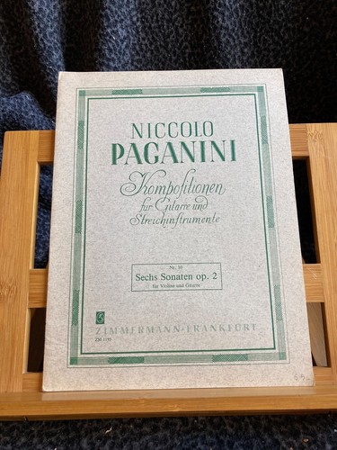 Paganini sonates pour - paganini, violon