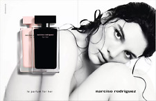 NARCISO RODRIGUEZ PRINT PUB AD FRAGRANCE LE PARFUM FOR HER FASHION MODE 2 PAGES