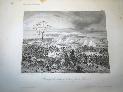 Gravure passage mincio - gravure,