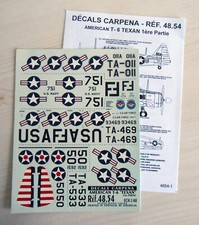 Décalques Maquette Avion 1:48