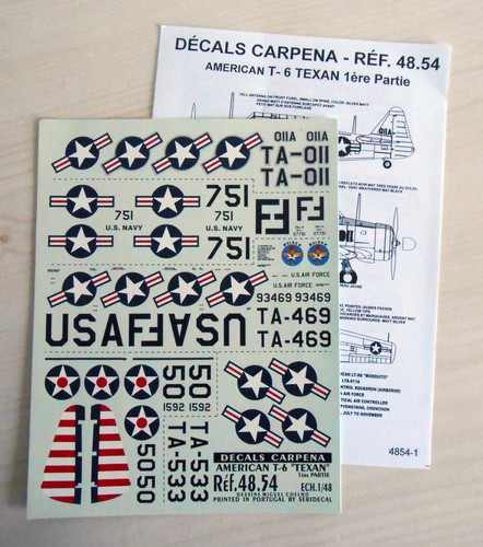 Décalques maquette avion - décalques,