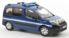 Miniature Voiture Auto 1:18 Norev PEUGEOT PARTNER 2016 GENDARMERIE Diecast