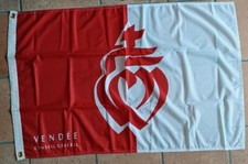 Grand DRAPEAU région Vendée 90 x 60 cm.