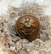 BOUTON MILITAIRE d'uniforme ECOLE IMPÉRIALE  POLYTECHNIQUE  1854 GM 23mm 