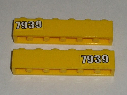 Lego train yellow - train, 1x6