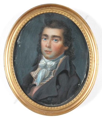 Portrait a young - a,