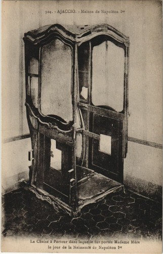 Cpa ajaccio maison napoleon - maison,
