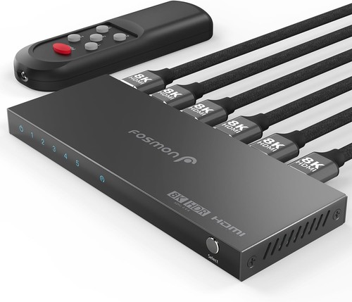 Fosmon switch hdmi 8k - 2.1,