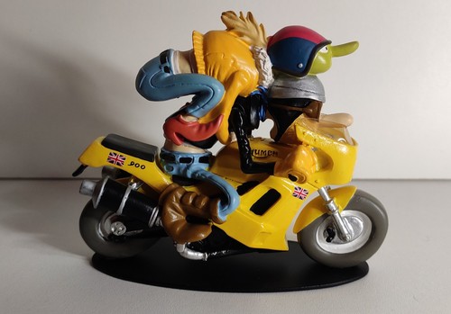 Figurine moto résine - figurine, joe