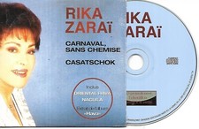 CD CARTONNE CARDSLEEVE COLLECTOR 3 TITRES RIKA ZARAI CARNAVAL SANS CHEMISE 2001