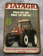 Plaque metal vintage Fiat
