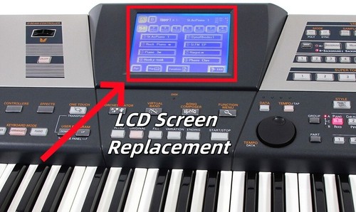 Lcd for roland e50 e60 - lcd, va7