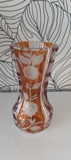 ANCIEN  VASE EN CRISTAL DE