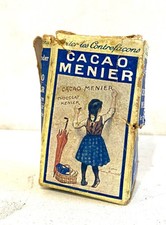 Ancienne mini Boîte Publicitaire Chocolat cacao MENIER