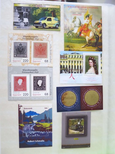 Autriche lot blocs modernes - **,