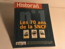 livre TRAIN/HISTORAIL NR 1 / MARS2007/70 ANS DE LA SNCF/ OCCASION