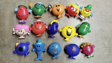 Lot 15 Figurine Monsieur Madame McDonald's Mcdo figure Mr Men Little Miss set