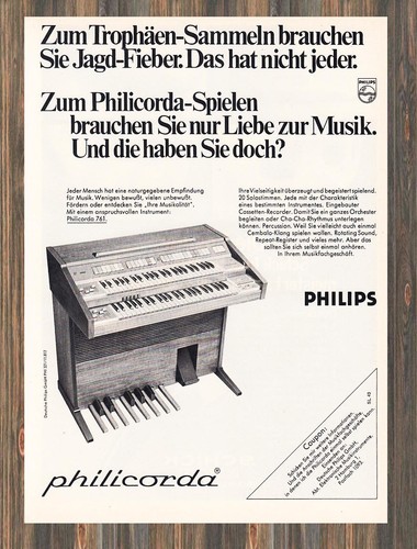 Philips philicorda - philips,