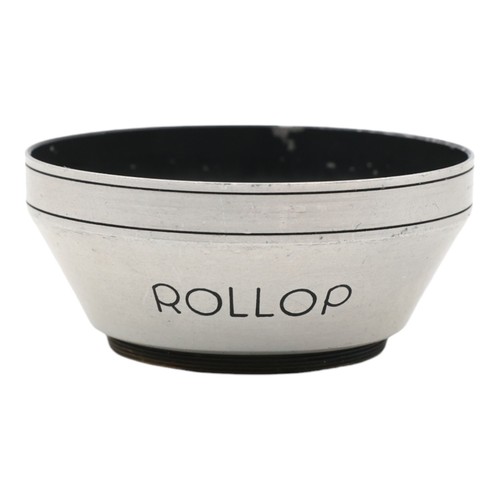 Rollop aluminum lens - aluminum, hood