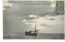Berck plage - Nuit tombante -