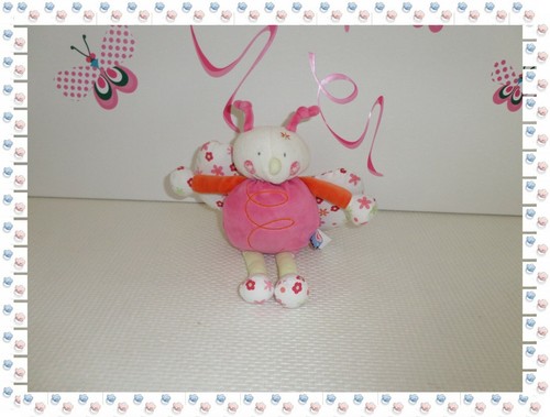 Doudou peluche papillon - ,