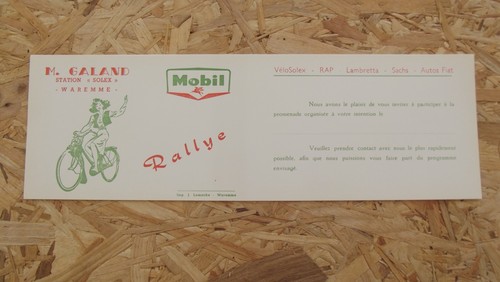 Carton invitation rallye - d'invitation,