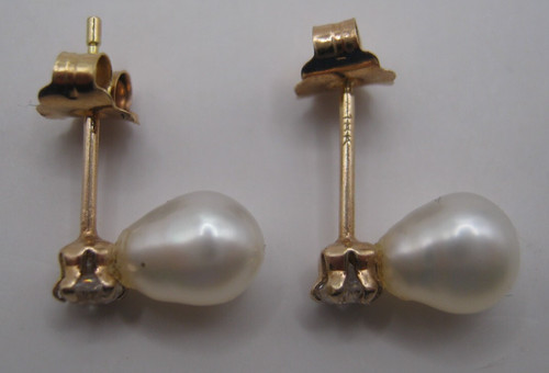 Boucles oreilles or 18 - boucles, en
