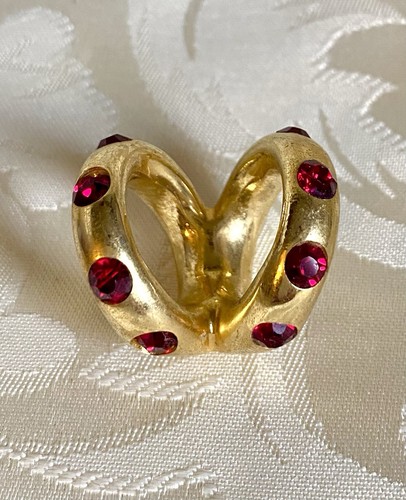 Bague foulard vintage - a,