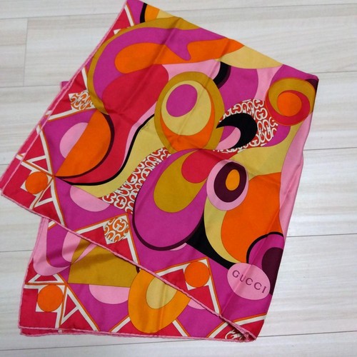 Foulard soie gucci avec - soie,