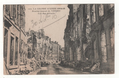 Cpa verdun bombardé - verdun,