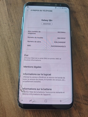 Samsung plus fissuré - plus,