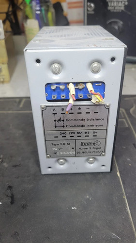 Alimentation sodilec 24v - alimentation,