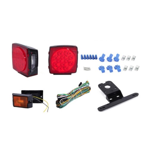 Feu remorque led carré - led,