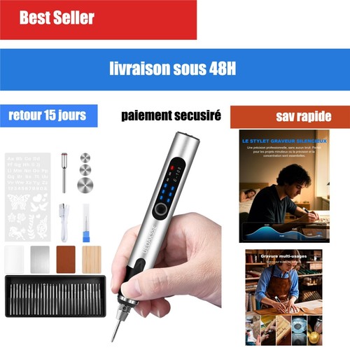 Stylo graveur électrique - , sans